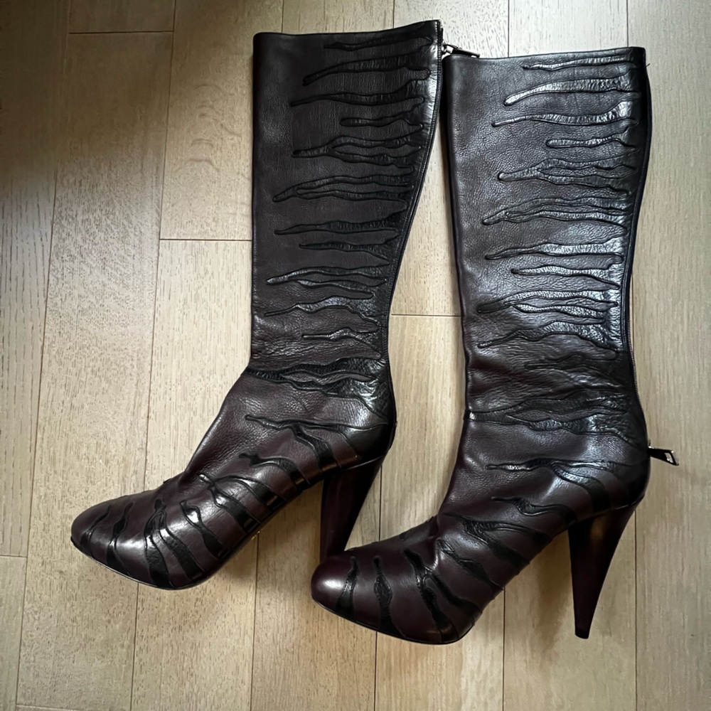 Exotic Milan Prada Boots - Size 40.5 😇 - Picture 5 of 5